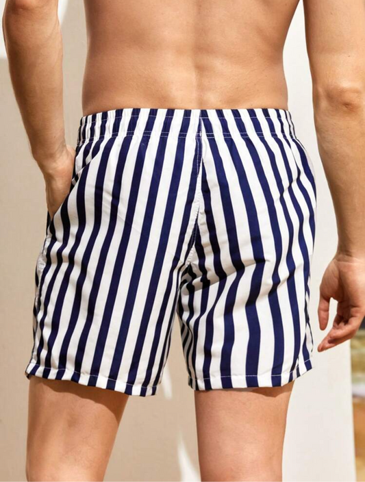 Short de rayas
