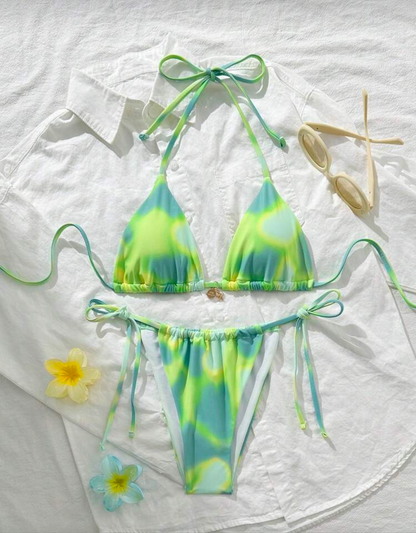 Bikini Tie dye ajustable