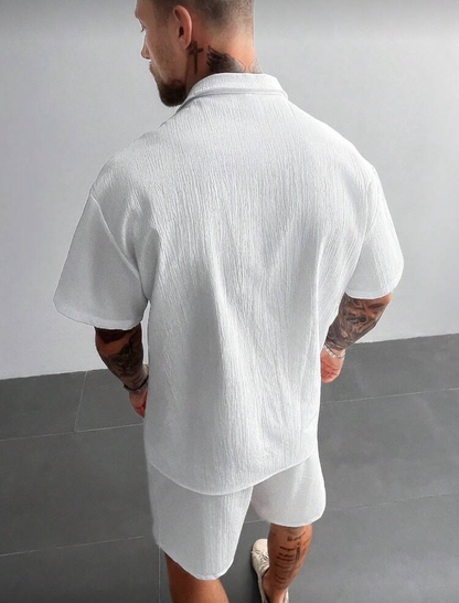 Conjunto masculino texturizado