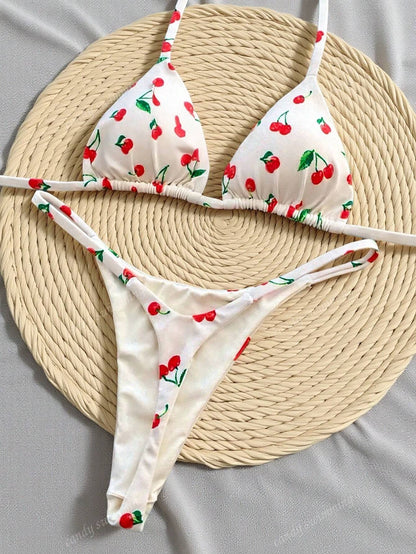 Bikini Semi hilo de cereza