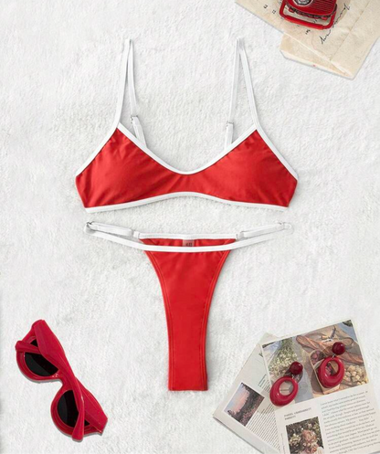 Bikini bi color Semi hilo