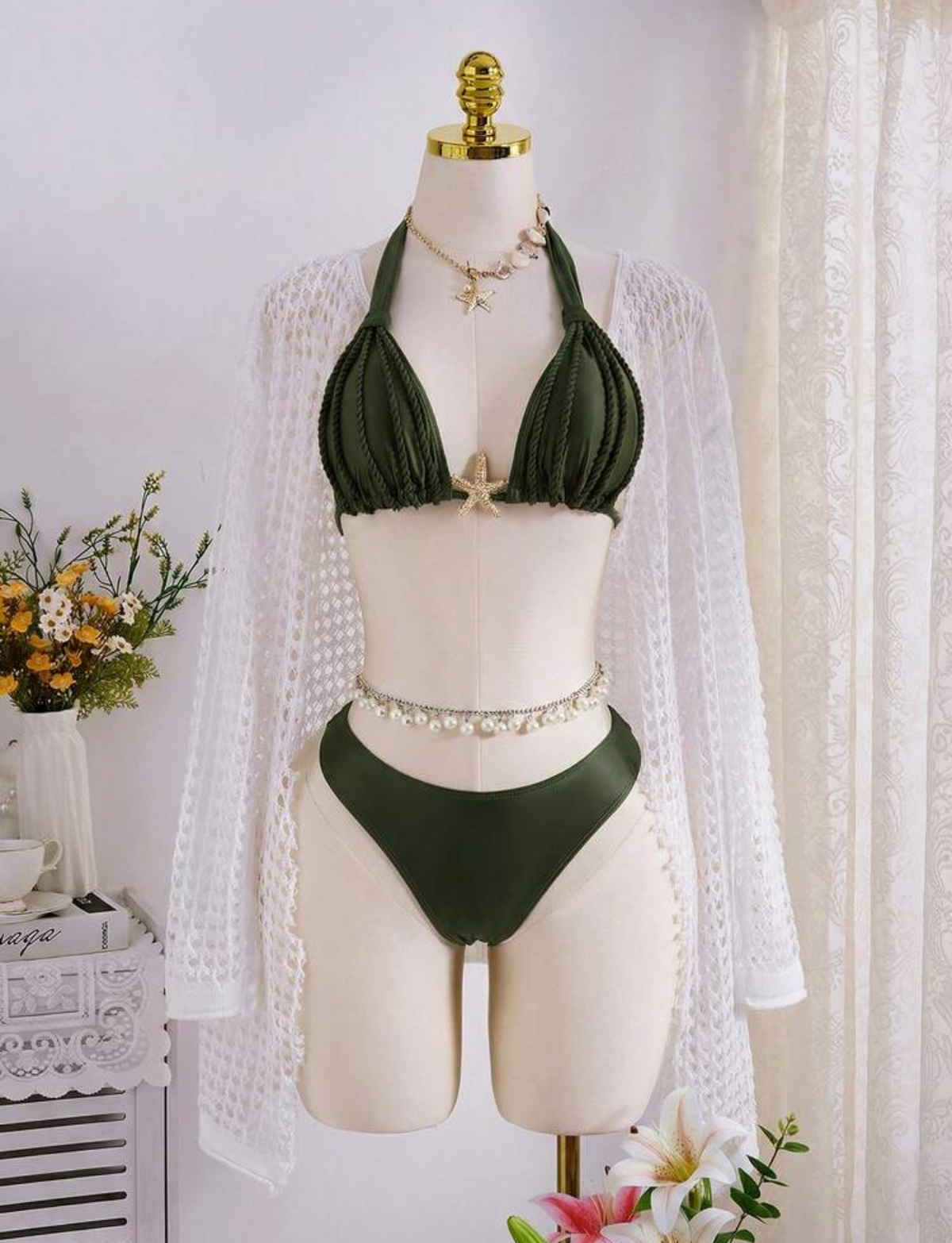 Bikini Satén Tipo Semi Hilo