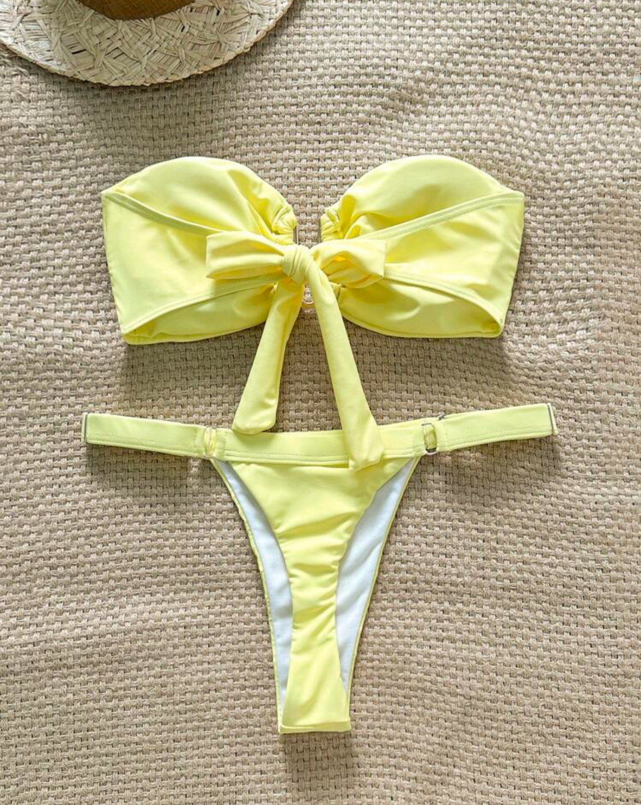 Bikini strapless sin tiras