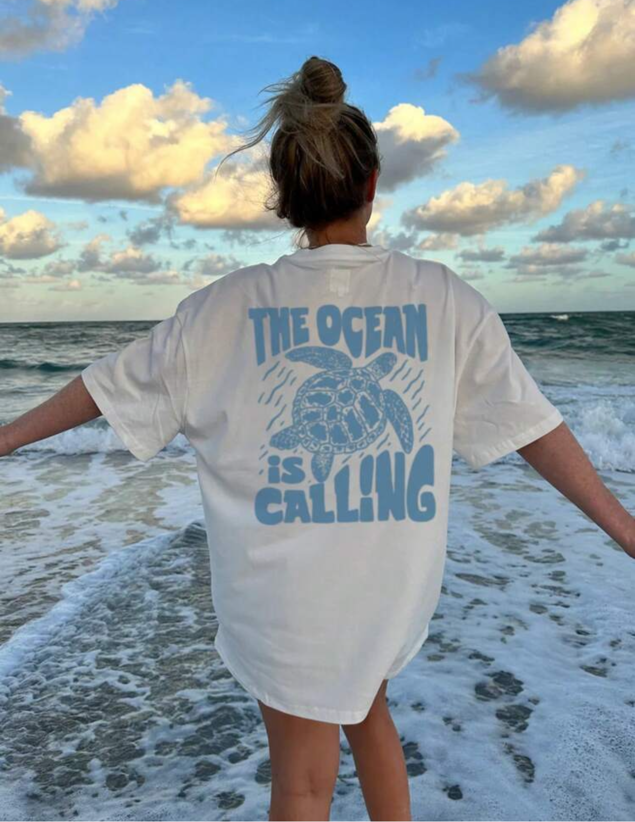 Camiseta Oversize estampada