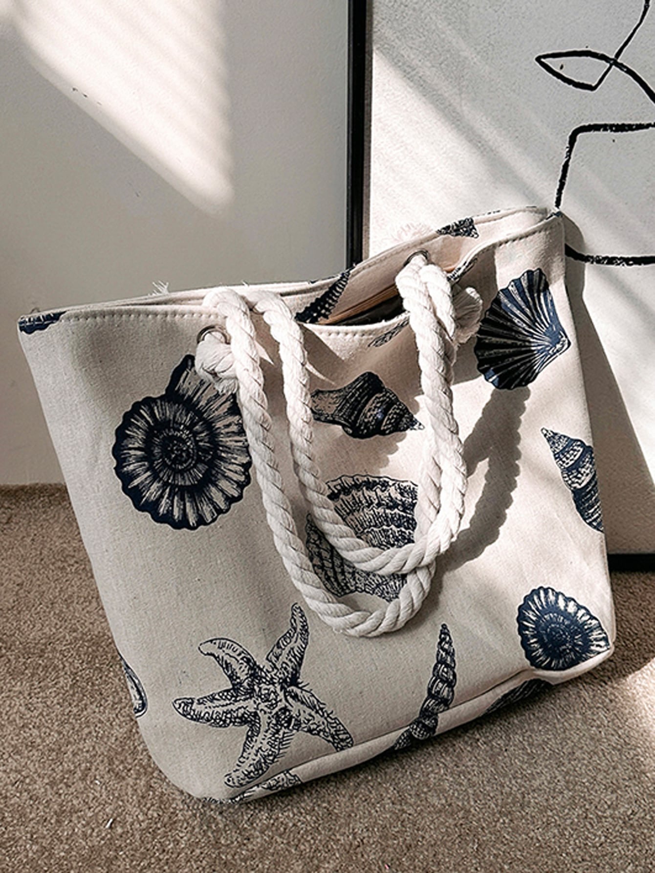 Bolso cartera estampado