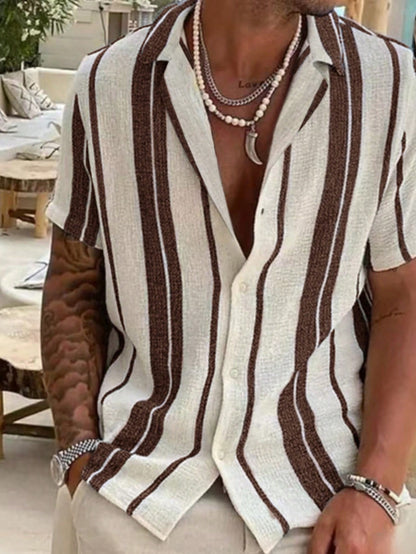 Camisa manga corta masculina