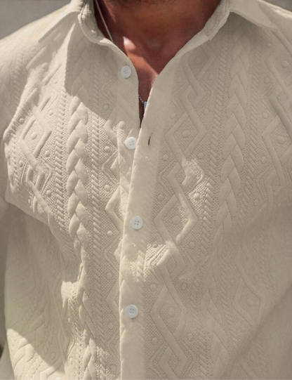 Conjunto masculino texturizado