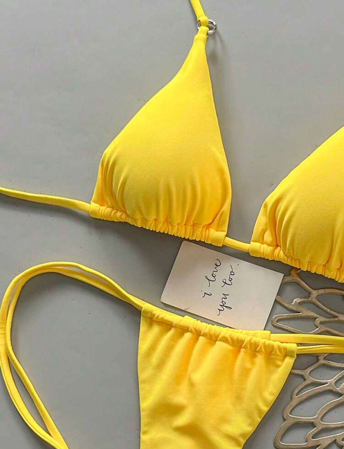 Bikini ajustable Semi hilo