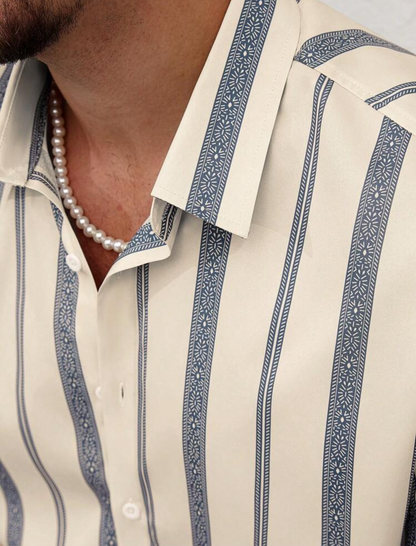 Conjunto masculino de rayas