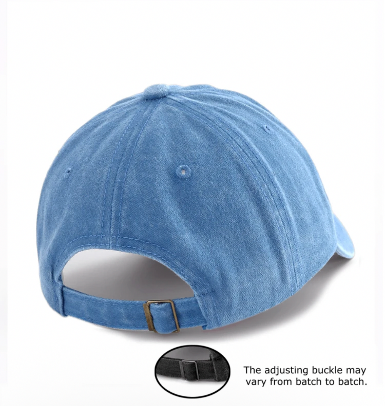 Gorra bordada de jean