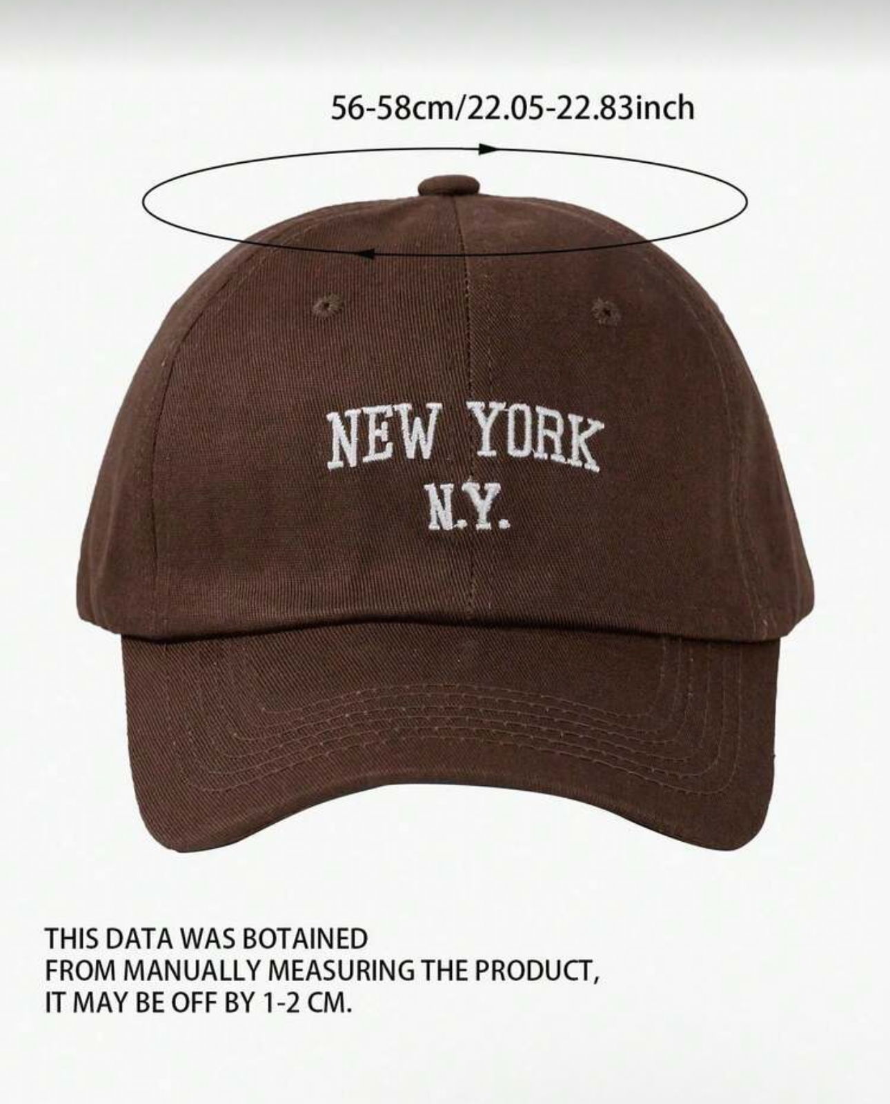 Gorra bordada (individual)