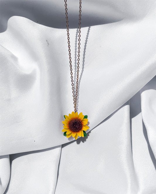 Collar de girasol