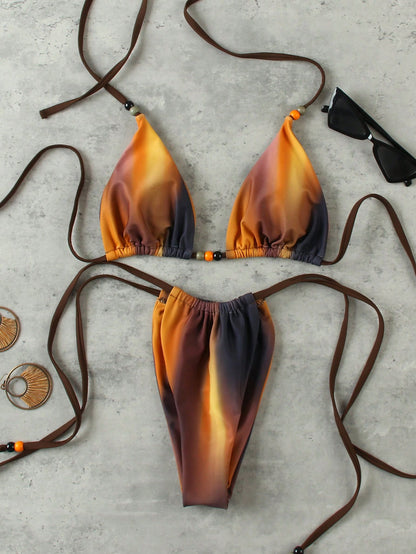 Bikini ajustable Semi hilo