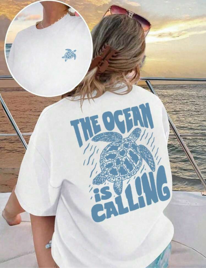 Camiseta Oversize estampada