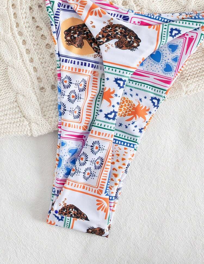 Bikini estampado semi hilo