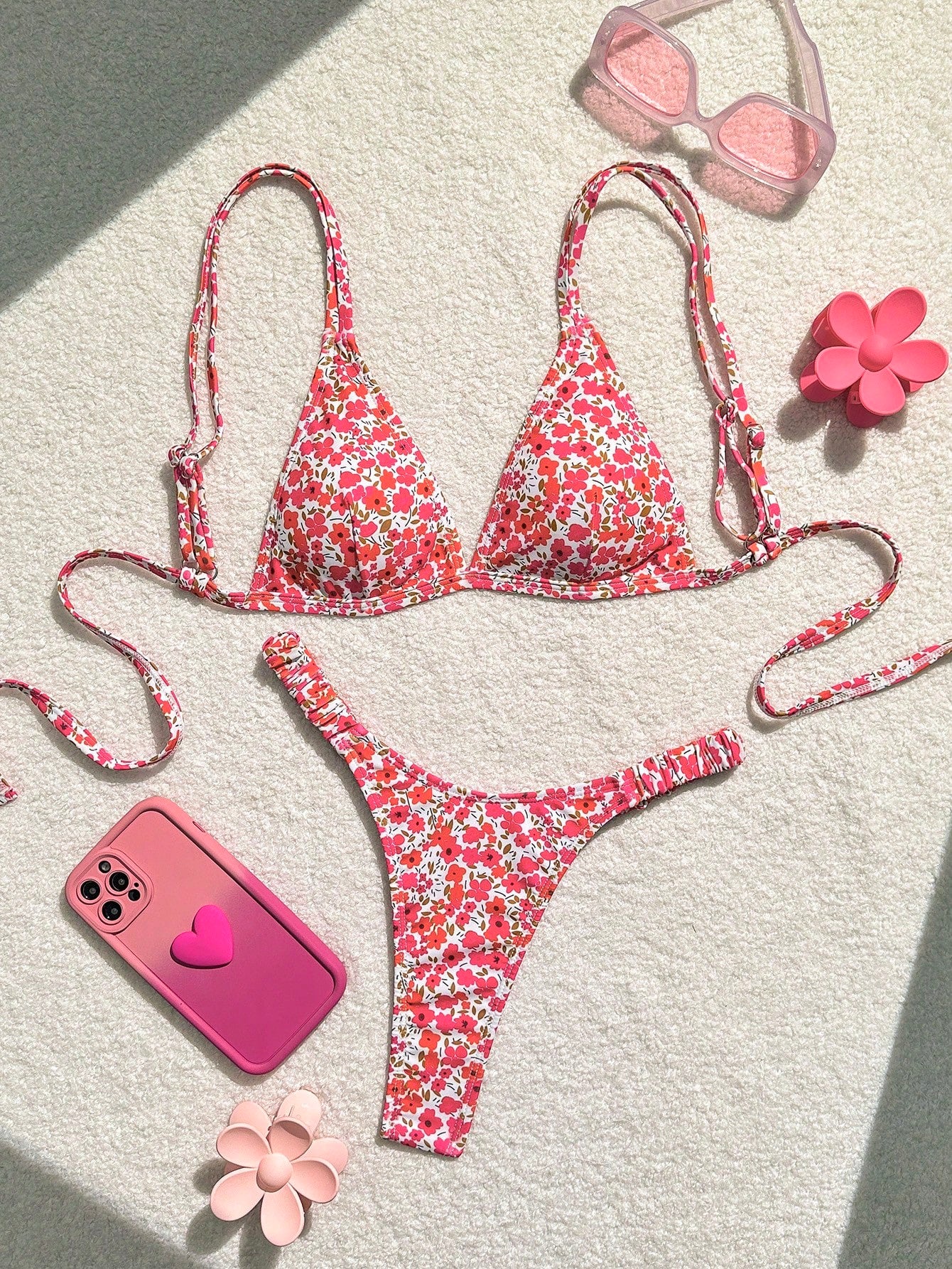 Bikini estampado Semi hilo