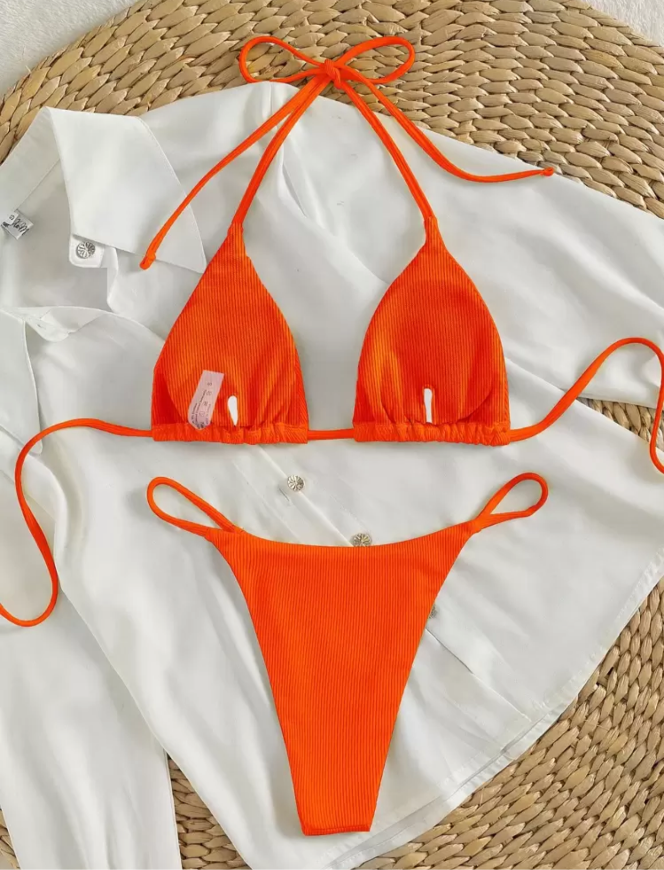 Bikini acanalado