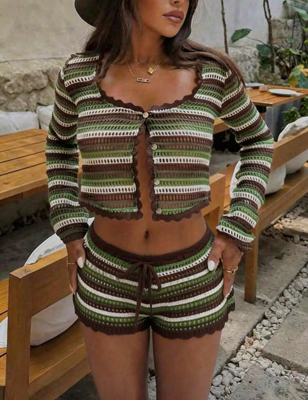 Conjunto tejido