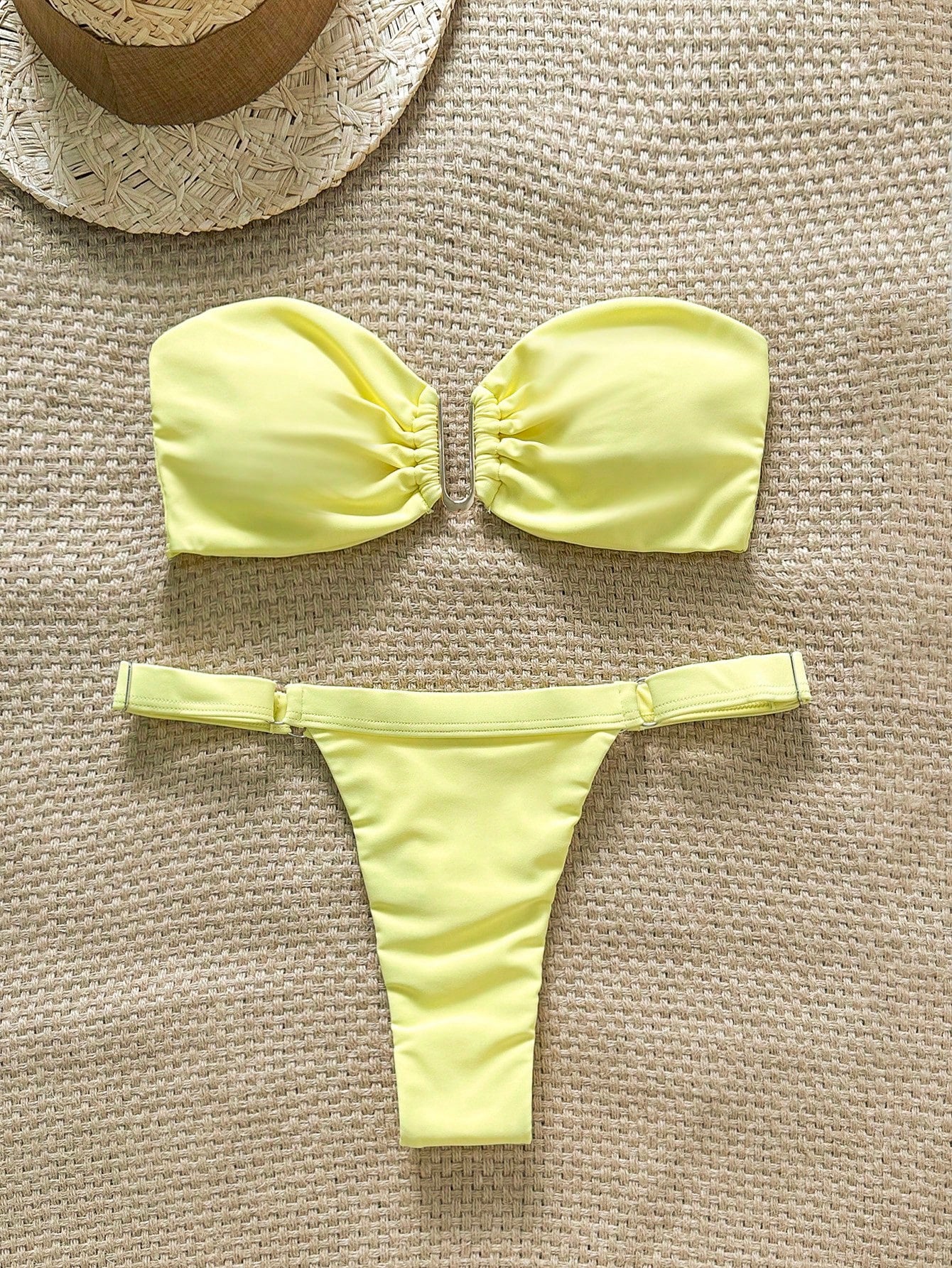 Bikini strapless sin tiras