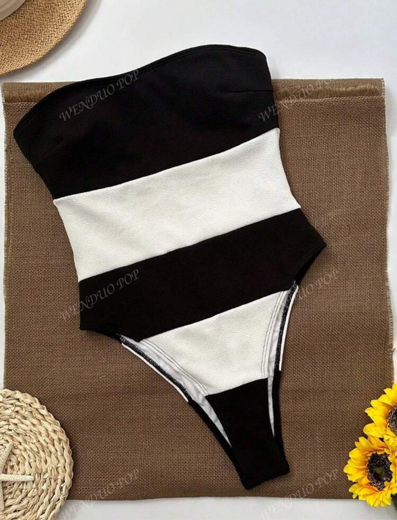 Tdb bi color de top Strapless