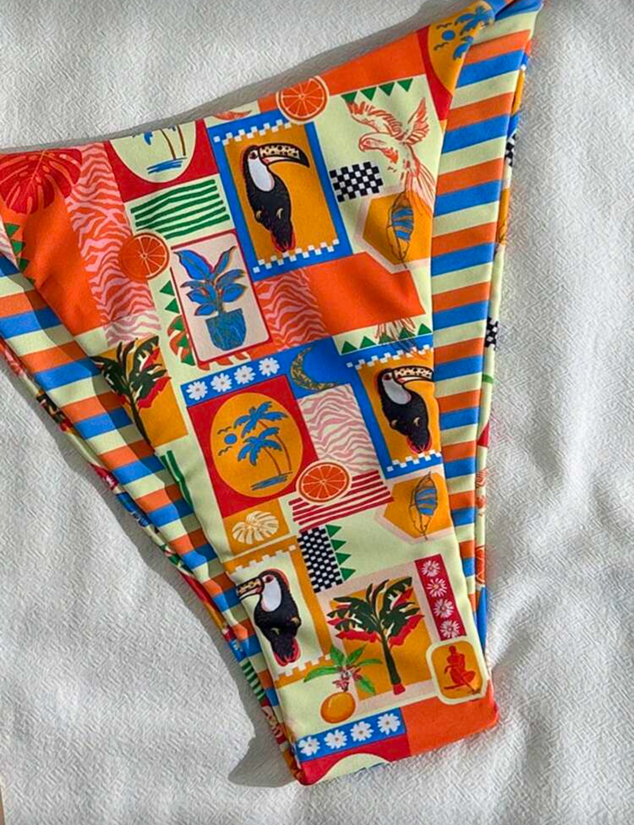 Bikini estampado reversible 2 en 1 ajustable