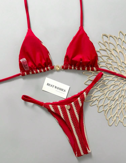 Bikini tejido semi hilo