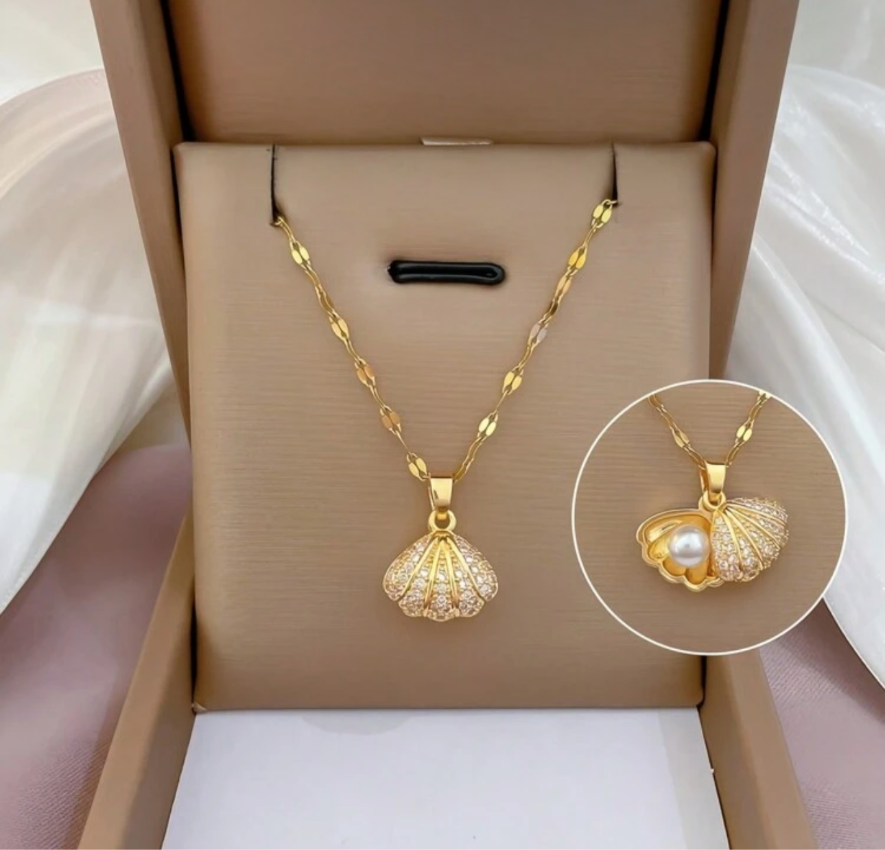 Collar de acero inoxidable