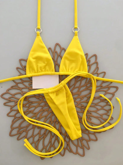 Bikini ajustable Semi hilo