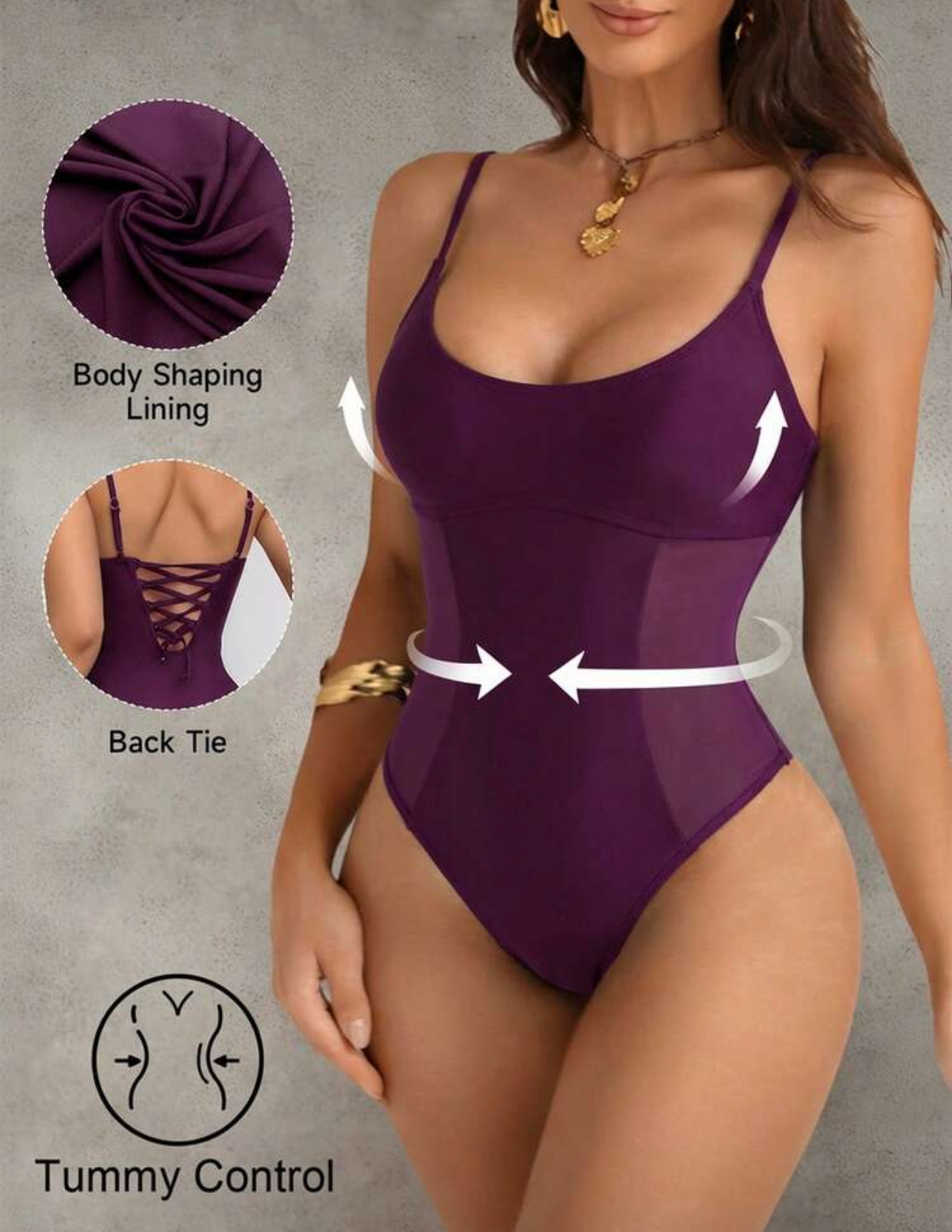 Tdb enterizo efecto faja