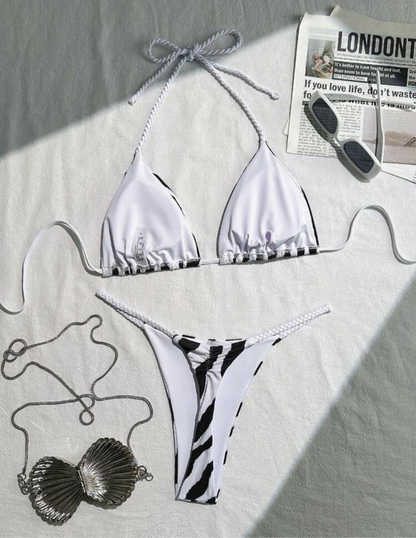Bikini animal print hilo