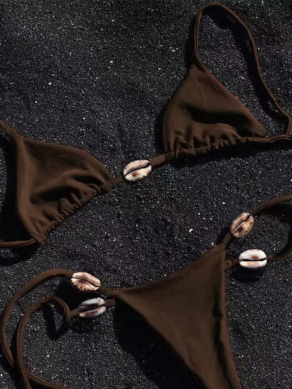 Bikini ajustable con caracola