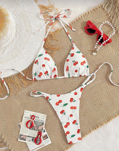 Bikini Semi hilo de cereza