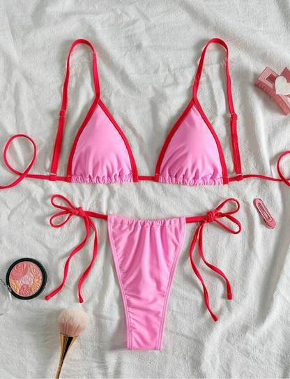 Bikini ajustable Bi color