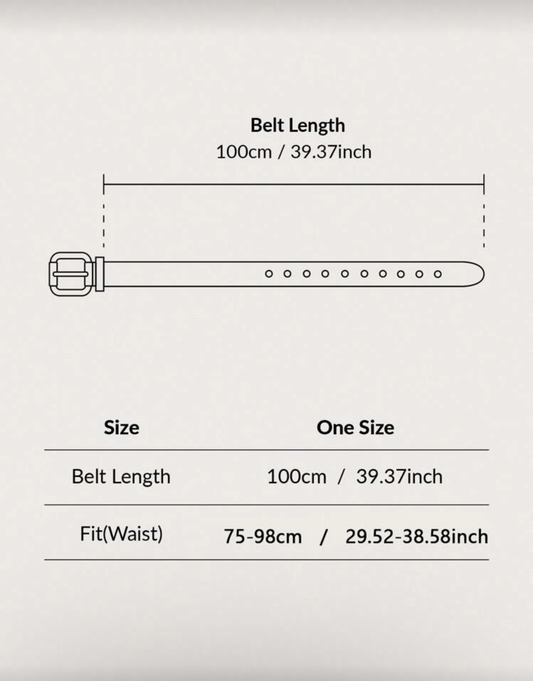 Correa cinturón INDIVIDUAL