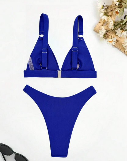 Bikini acanalado
