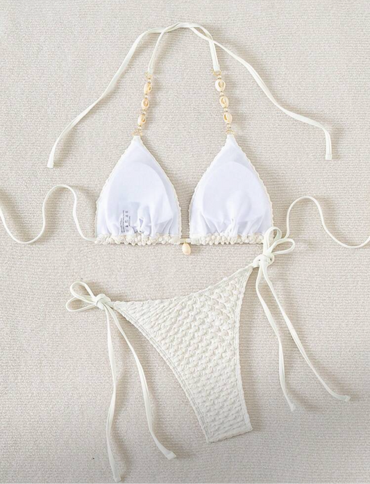 Bikini ajustable con caracolas