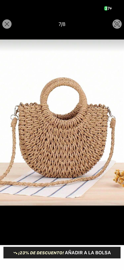 Cartera de paja (individual)