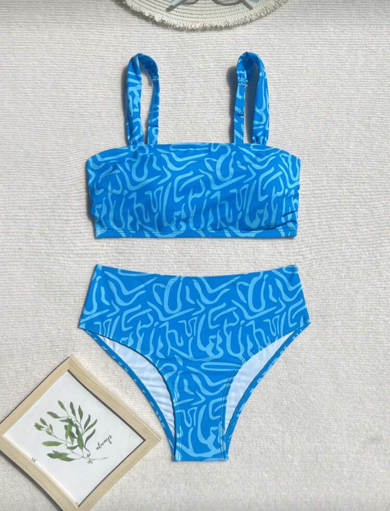Bikini Semi alto estampado