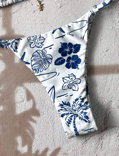 Bikini estampado Semi hilo