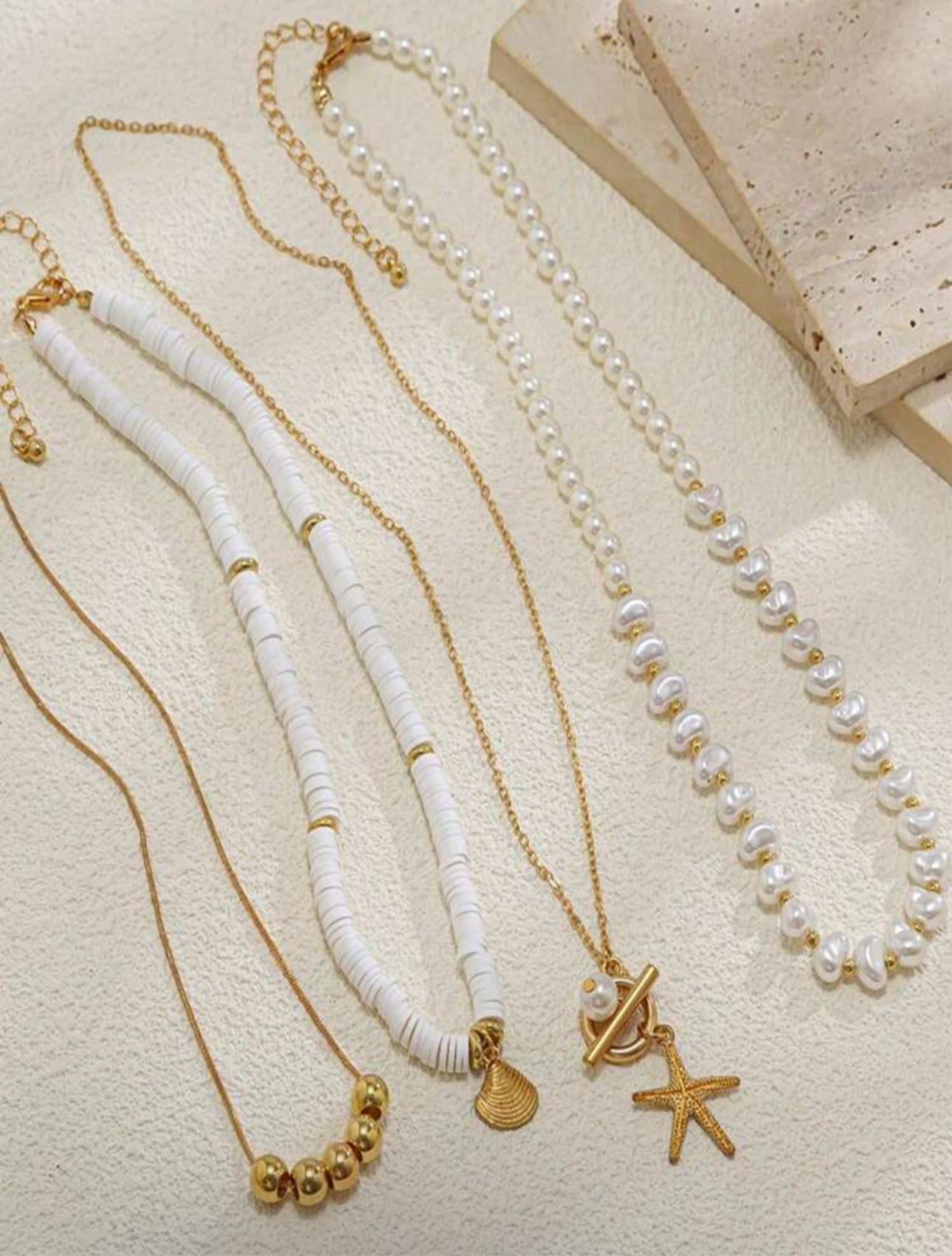 Set de 4 collares