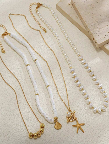 Set de 4 collares