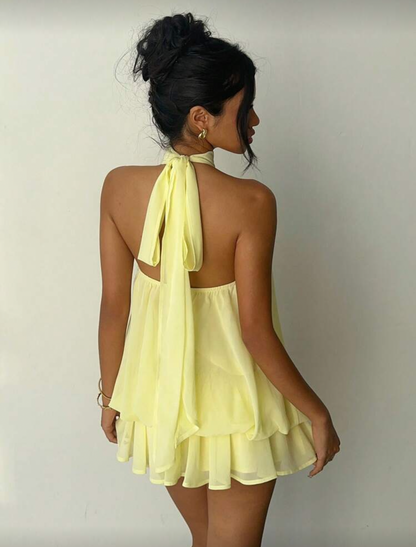 Vestido corto elegante