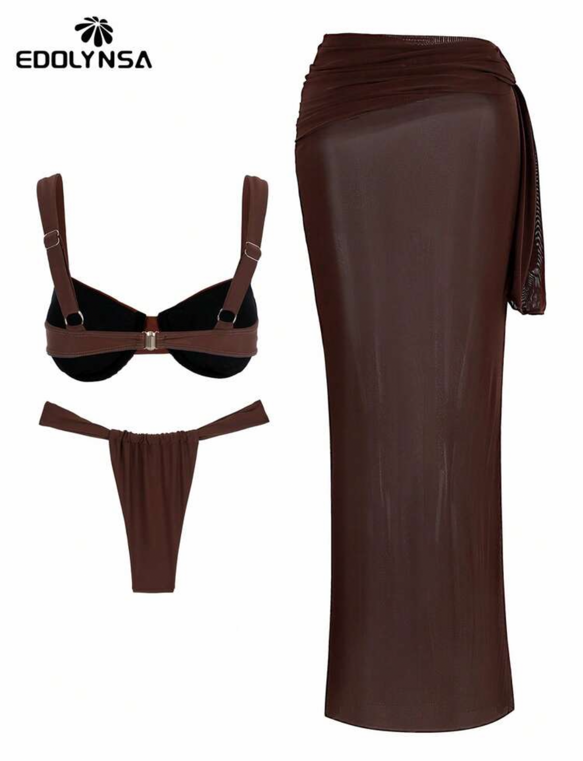 Bikini conjunto con falda