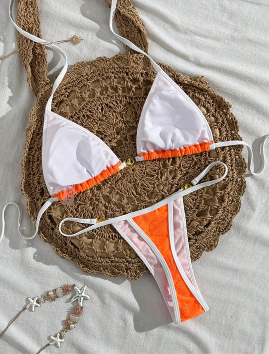 Bikini Texturizado Semi hilo