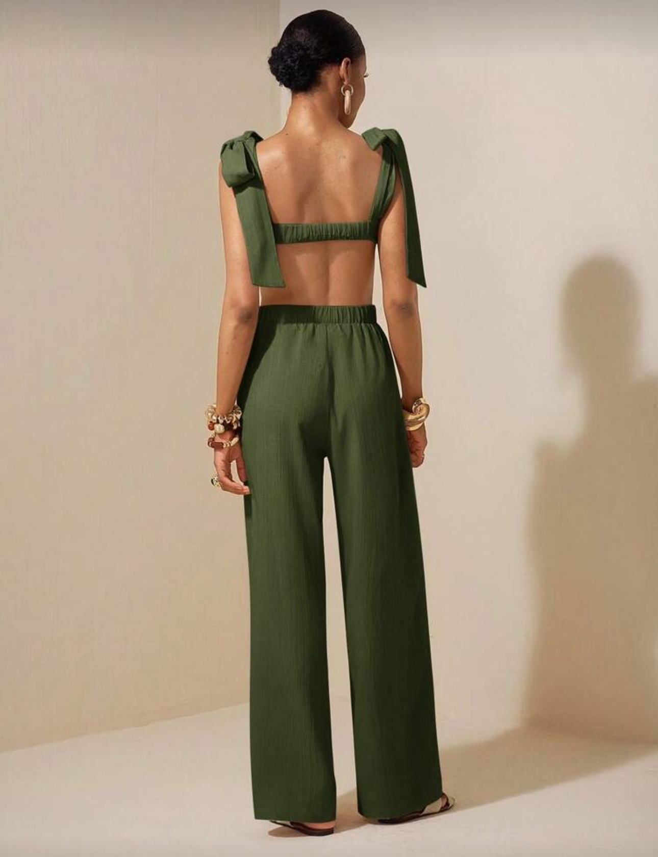 Conjunto largo pantalón