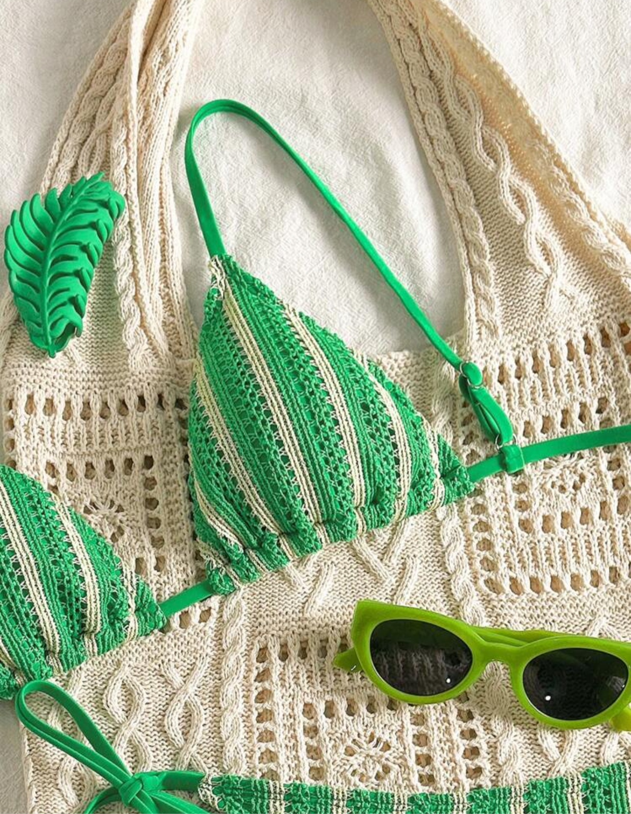 Bikini tejido ajustable