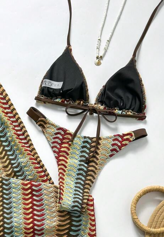 Bikini tejido