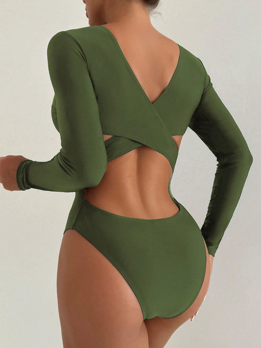 Tdb manga larga enterizo