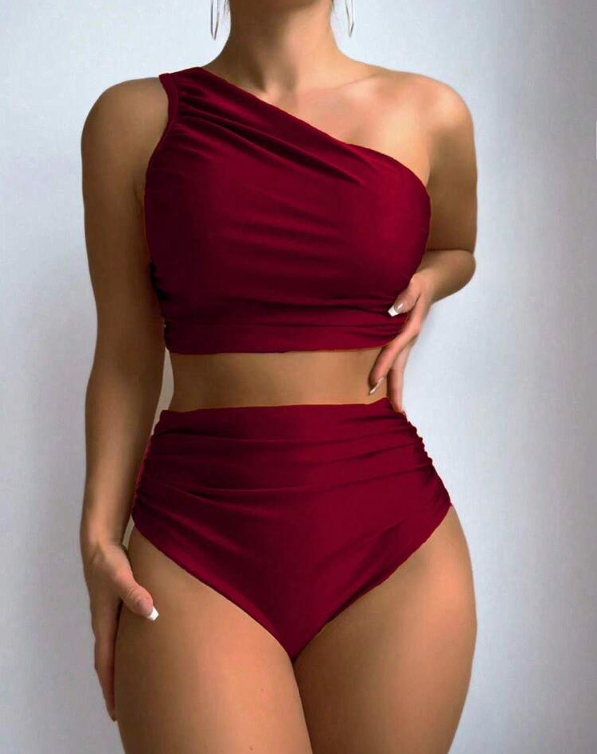 Bikini satén panty alta
