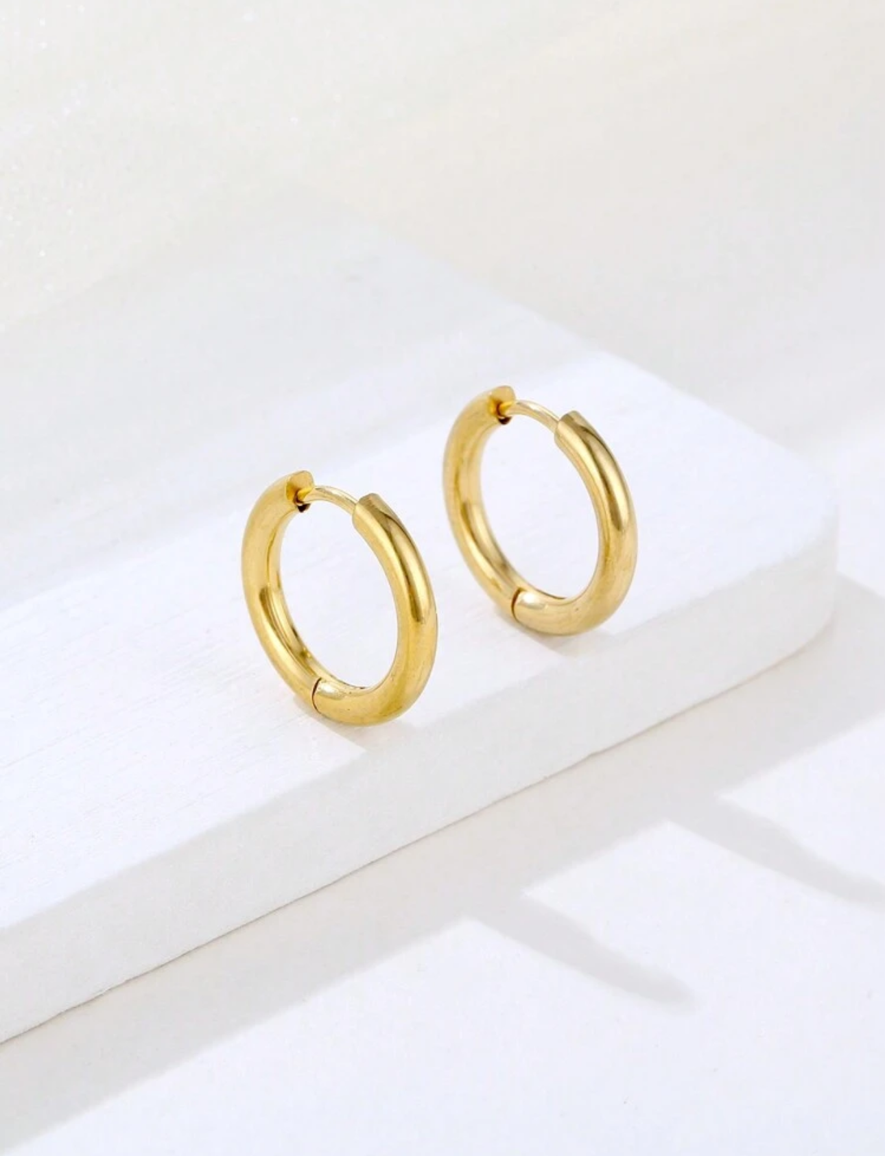 Zarcillos de acero inoxidable